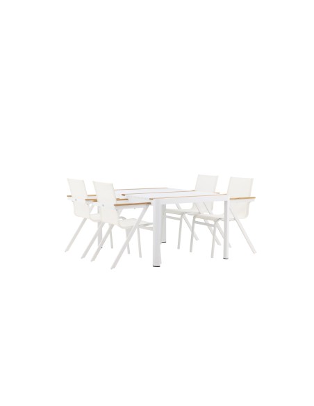 Matgrupp Togo med Mexico matstolar, 150 × 90 cm