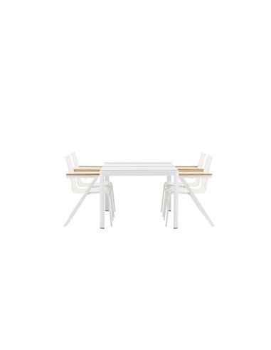 Matgrupp Togo med Mexico matstolar, 150 × 90 cm