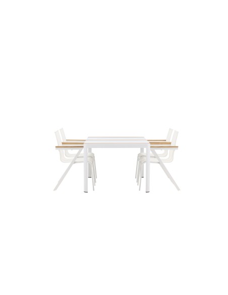Matgrupp Togo med Mexico matstolar, 150 × 90 cm