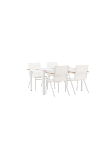 Matgrupp Togo med Mexico matstolar, 150 × 90 cm