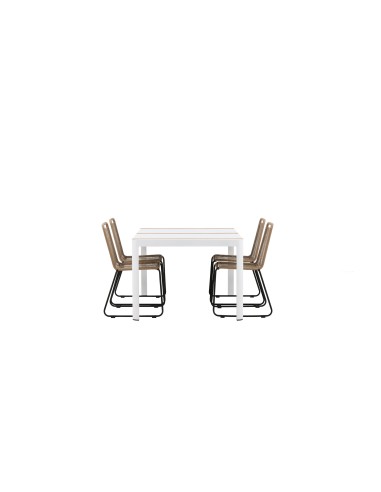 Matgrupp Togo med Lindos matstolar, 150 × 90 cm