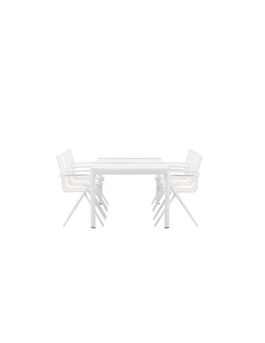 Matgrupp Togo med Alina matstolar, 200 × 100 cm