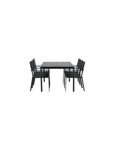 Matgrupp Modena med Copacabana matstolar, 200 × 100 cm