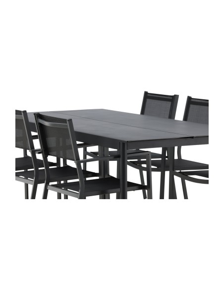 Matgrupp Modena med Copacabana matstolar, 200 × 100 cm