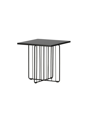 Soffbord Dayton, 40 × 40 cm, Svart