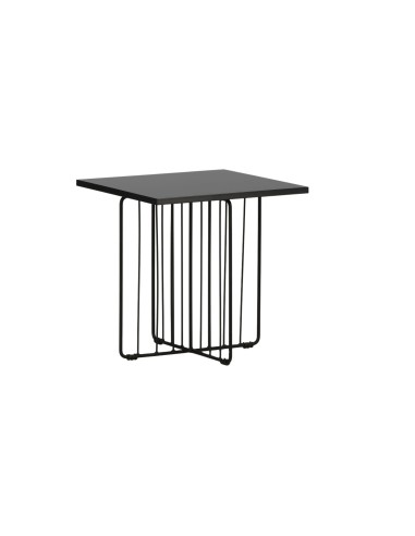 Soffbord Dayton, 40 × 40 cm, Svart