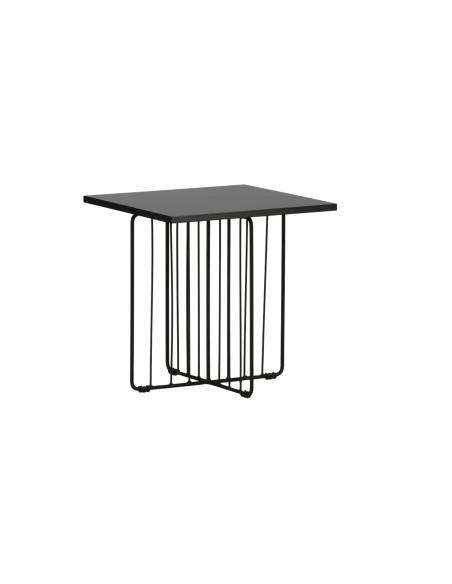 Soffbord Dayton, 40 × 40 cm, Svart
