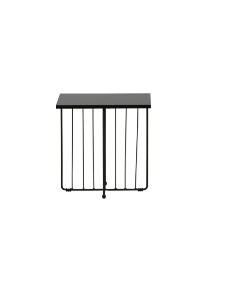 Soffbord Dayton, 40 × 40 cm, Svart