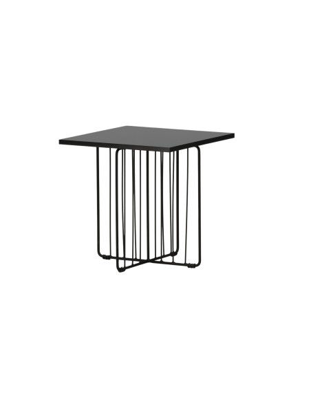 Soffbord Dayton, 40 × 40 cm, Svart