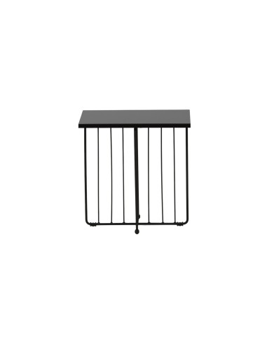 Soffbord Dayton, 40 × 40 cm, Svart