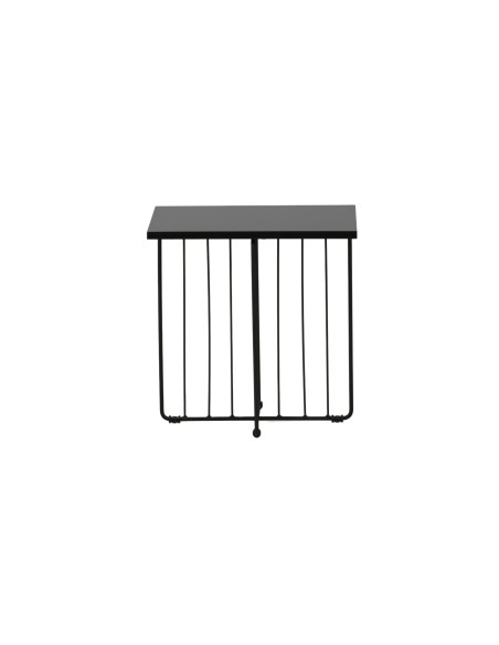 Soffbord Dayton, 40 × 40 cm, Svart