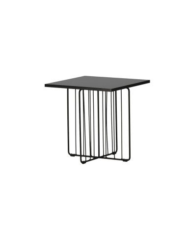 Soffbord Dayton, 40 × 40 cm, Svart