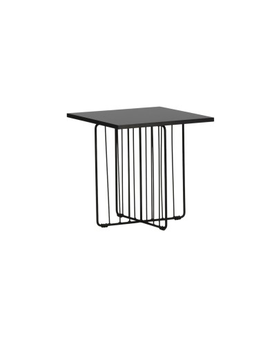 Soffbord Dayton, 40 × 40 cm, Svart