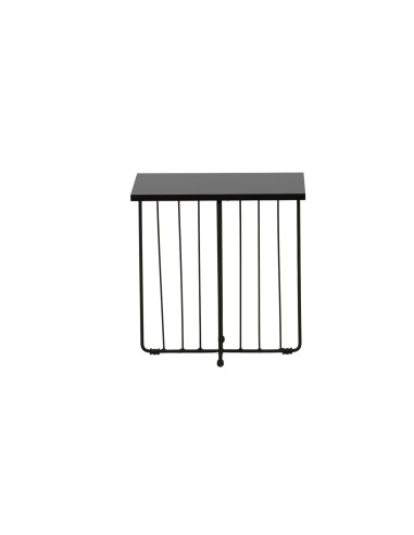 Soffbord Dayton, 40 × 40 cm, Svart