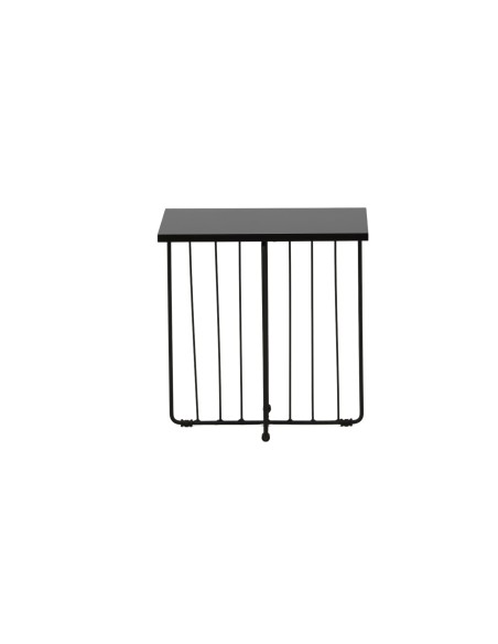 Soffbord Dayton, 40 × 40 cm, Svart