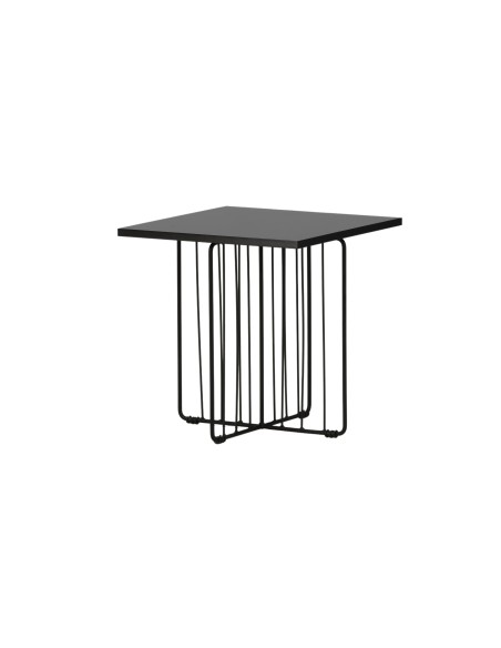 Soffbord Dayton, 40 × 40 cm, Svart