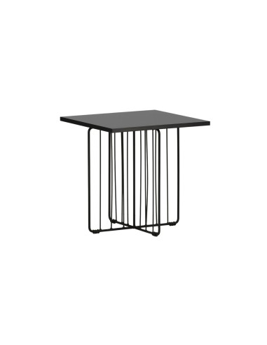 Soffbord Dayton, 40 × 40 cm, Svart