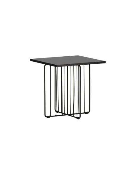 Soffbord Dayton, 40 × 40 cm, Svart