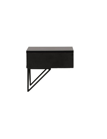Sidobord Holy Bord, 41 × 30 cm, Svart