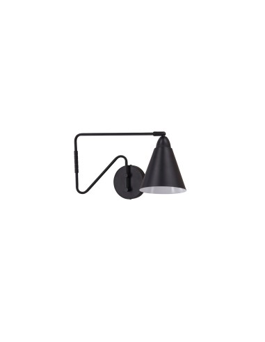 Vägglampa Amicola, Svart
