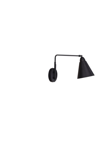Vägglampa Amicola, Svart