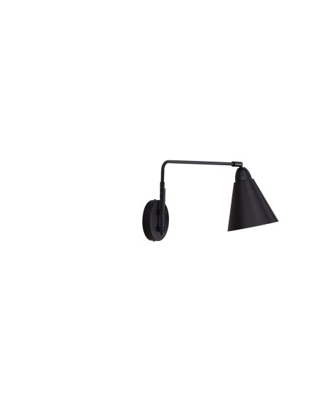 Vägglampa Amicola, Svart