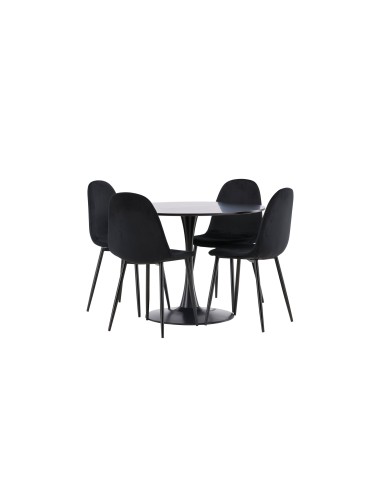 Matgrupp Glade med Polar matstolar