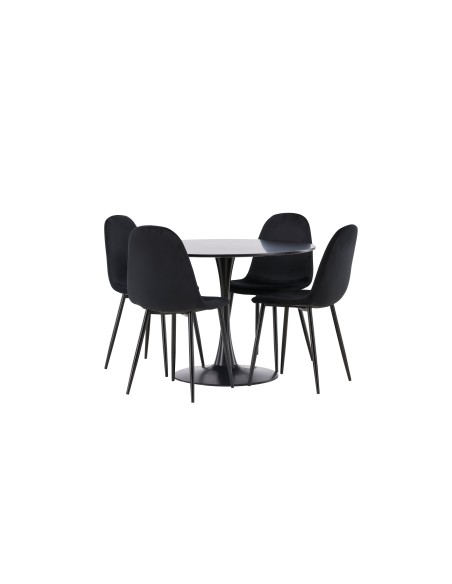 Matgrupp Glade med Polar matstolar