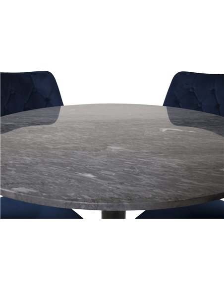 Matgrupp Estelle med Velvet Deluxe matstolar