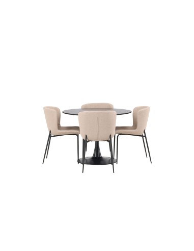 Matgrupp Glade med Modesto matstolar