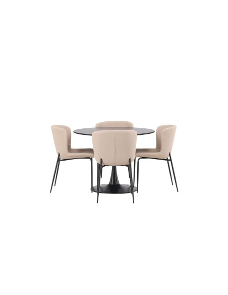 Matgrupp Glade med Modesto matstolar