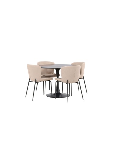 Matgrupp Glade med Modesto matstolar
