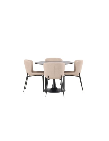 Matgrupp Glade med Modesto matstolar