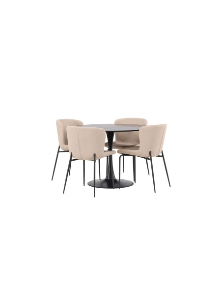 Matgrupp Glade med Modesto matstolar