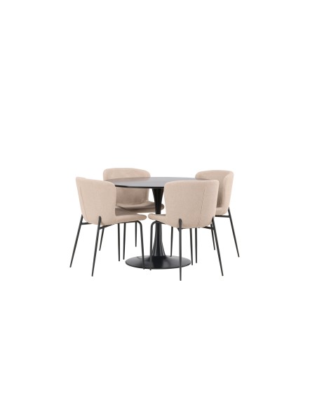 Matgrupp Glade med Modesto matstolar