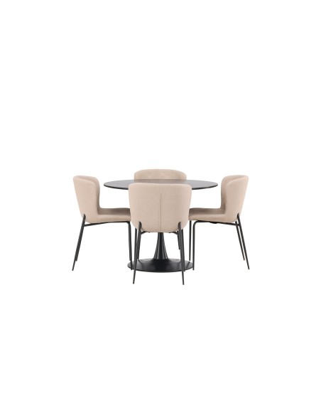 Matgrupp Glade med Modesto matstolar