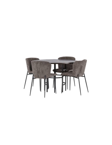 Matgrupp Copenhagen med Modesto matstolar