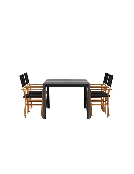 Matgrupp Togo med Marion matstolar, 150 × 90 cm