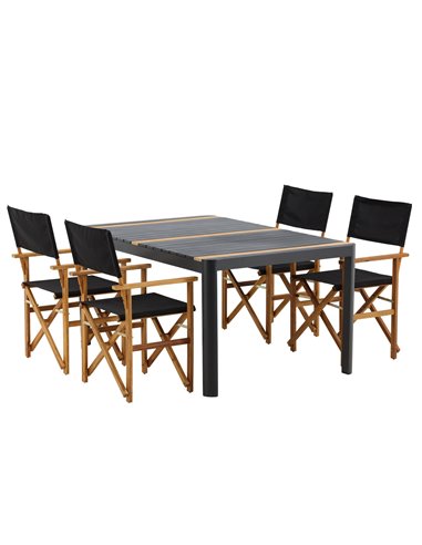 Matgrupp Togo med Marion matstolar, 150 × 90 cm