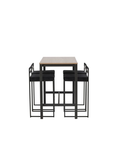 Matgrupp Camden med Opelika matstolar, 120 × 60 cm