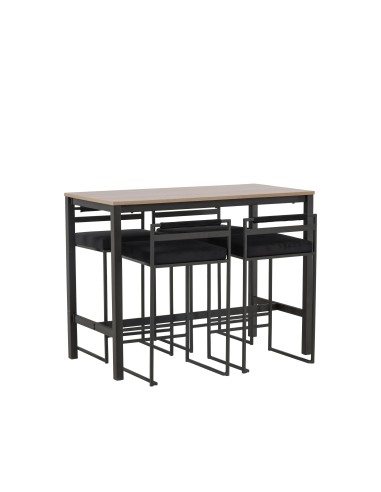 Matgrupp Camden med Opelika matstolar, 120 × 60 cm