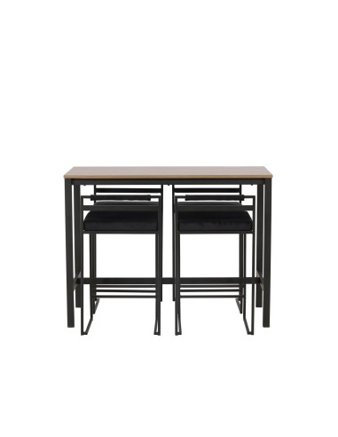 Matgrupp Camden med Opelika matstolar, 120 × 60 cm
