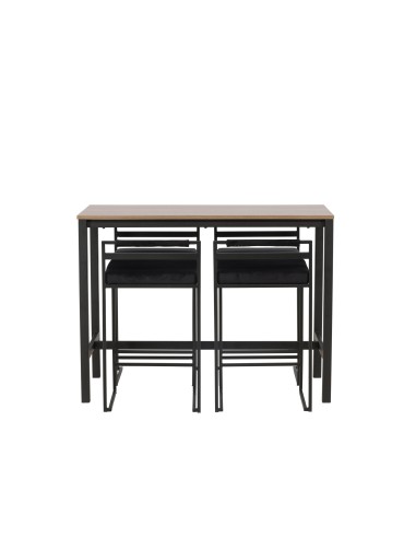 Matgrupp Camden med Opelika matstolar, 120 × 60 cm
