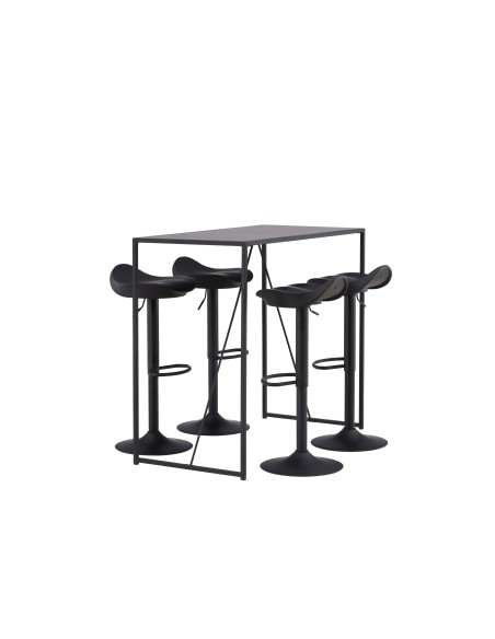 Matgrupp Brea med Adesto matstolar, 120 × 60 cm