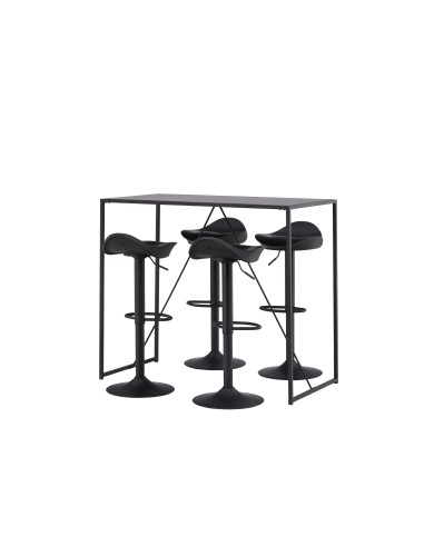 Matgrupp Brea med Adesto matstolar, 120 × 60 cm