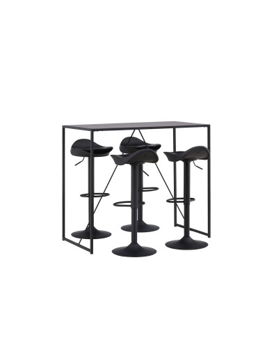 Matgrupp Brea med Adesto matstolar, 120 × 60 cm