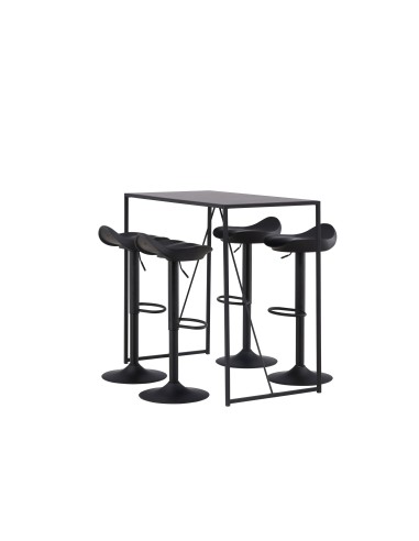 Matgrupp Brea med Adesto matstolar, 120 × 60 cm