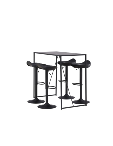 Matgrupp Brea med Adesto matstolar, 120 × 60 cm
