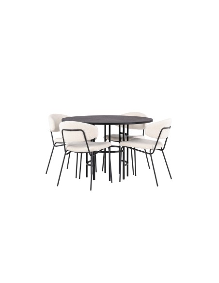 Matgrupp Copenhagen med Chico matstolar