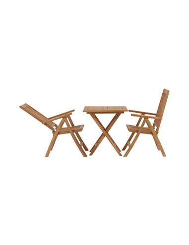 Matgrupp Break med Malina matstolar, 150 × 90 cm